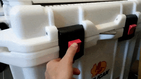 pelican ice chest latches