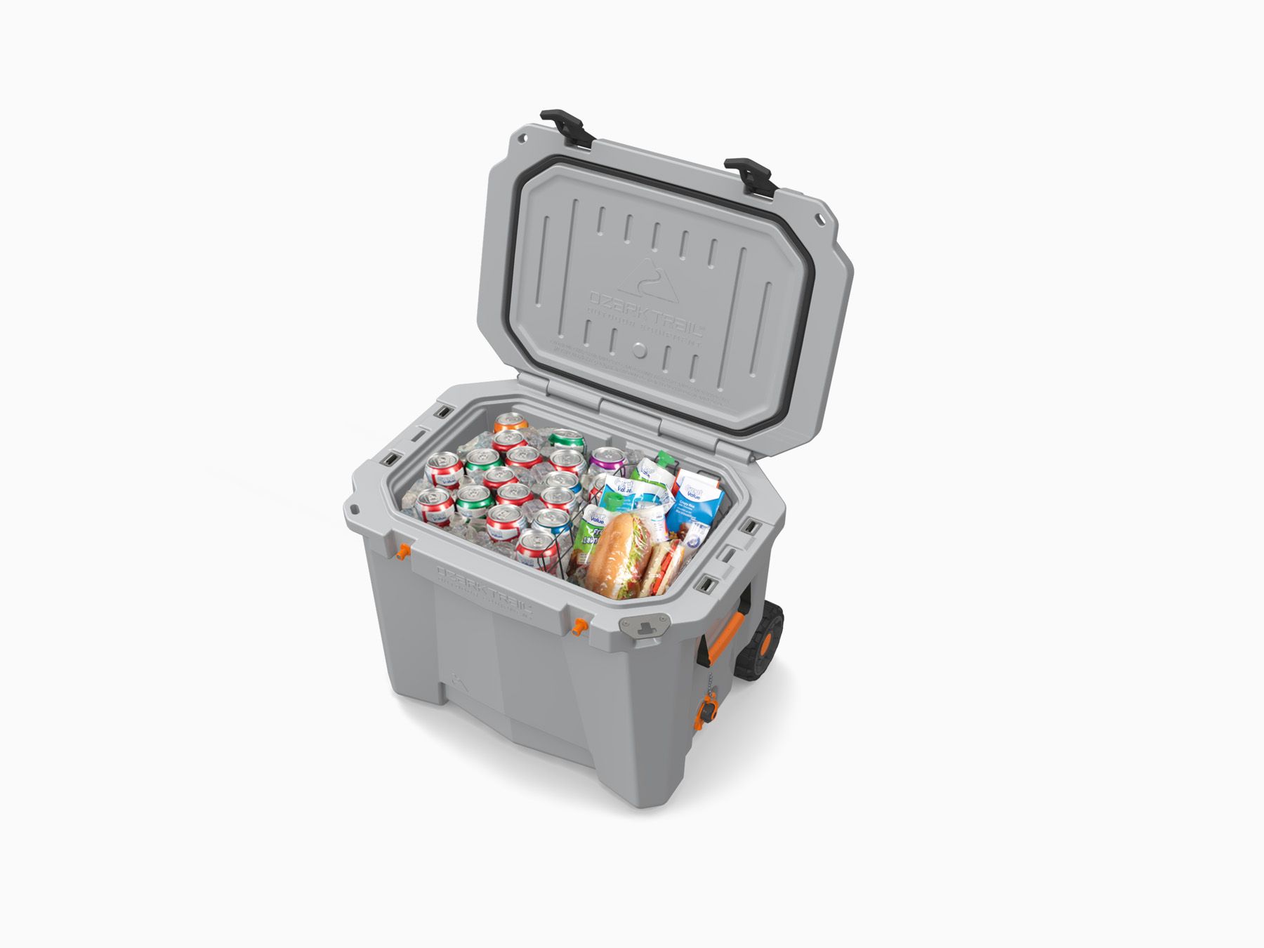 ozark trail 60 quart rolling cooler