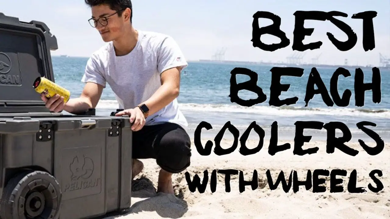 beach cooler with hidden compartment