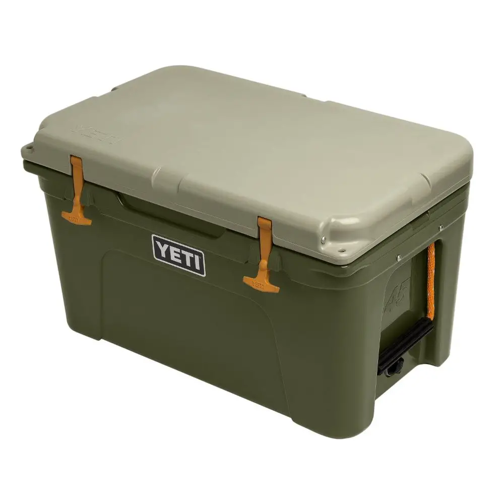 yeti green coolers & insulated bags