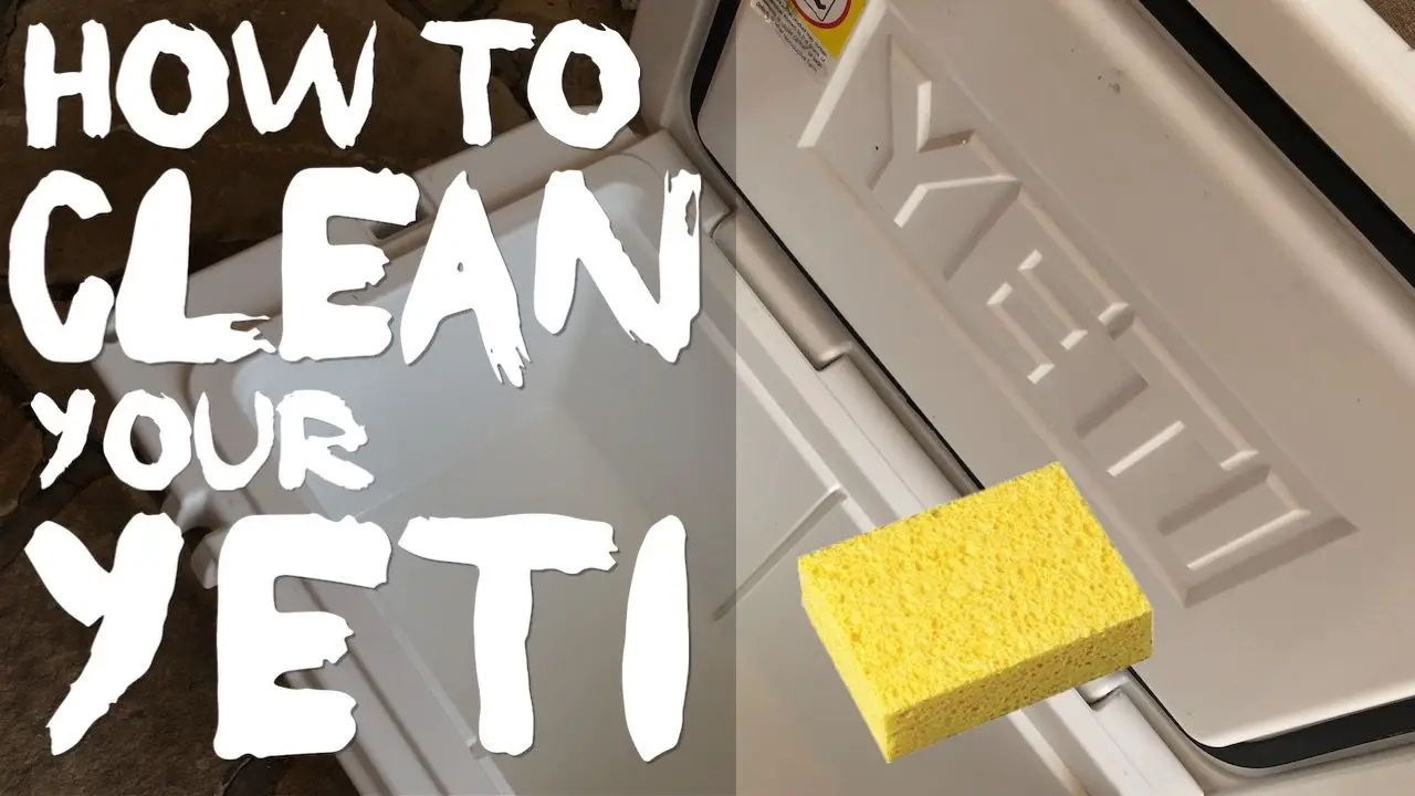 how to clean a yeti cooler