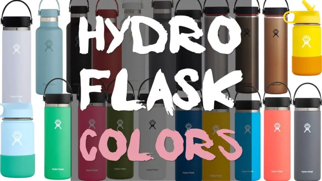 hydro flask sunset color