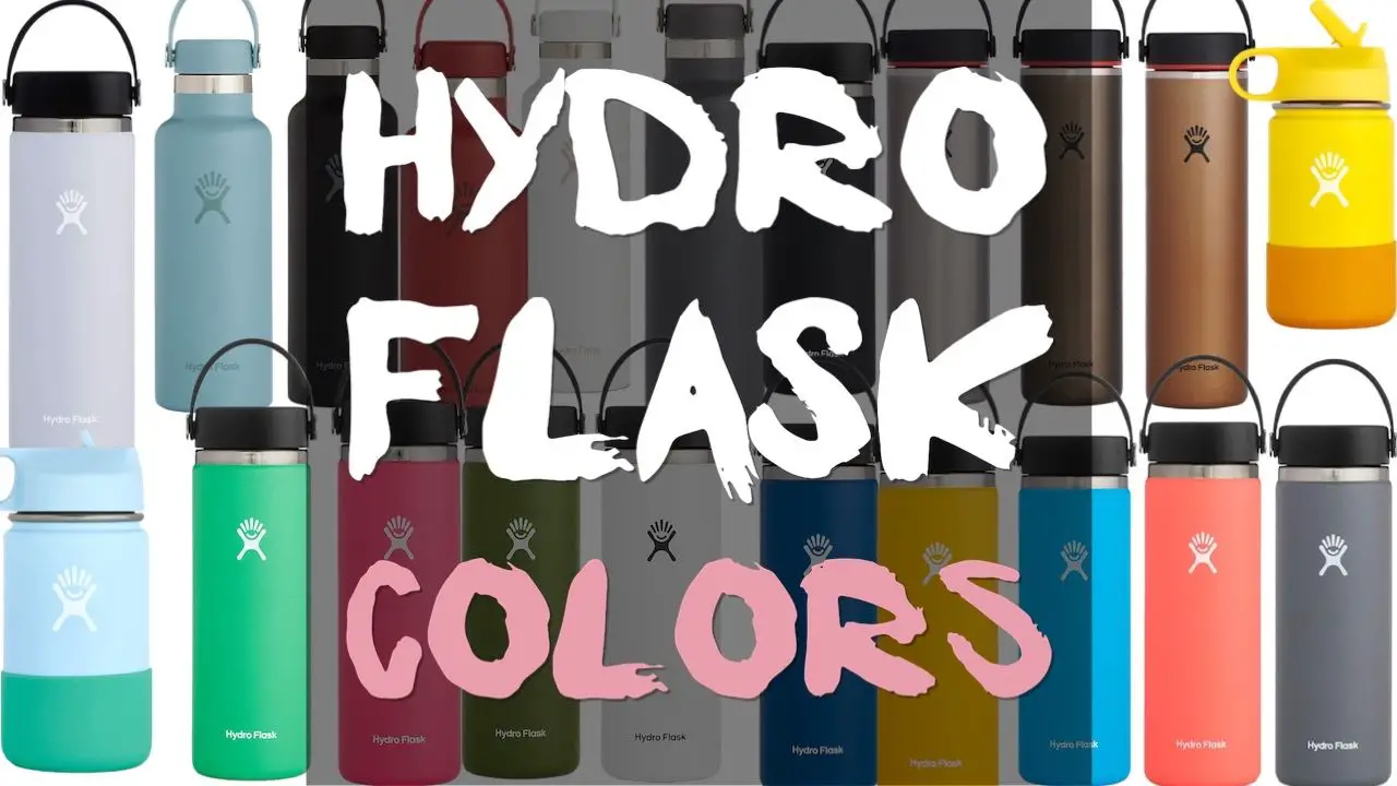 all colors of hydro flask