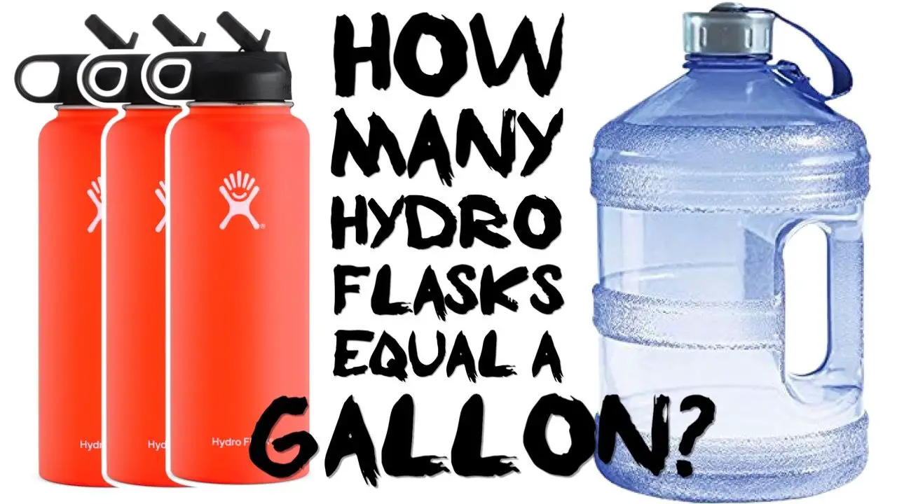 How Many Hydro Flasks Equal A Gallon Or Liter The Cooler Box