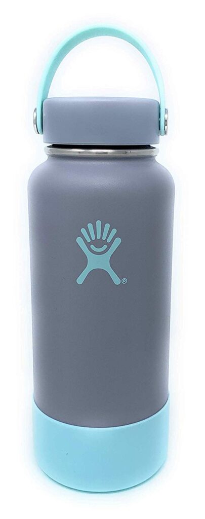grey and teal hydro flask