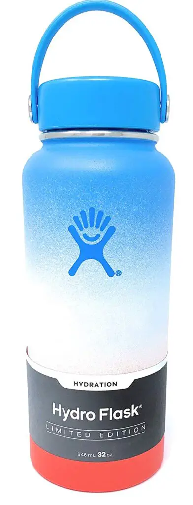 ombre hydro flask blue