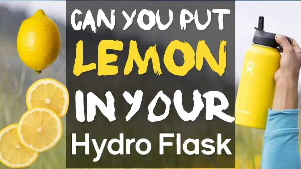 lemon hydro flask