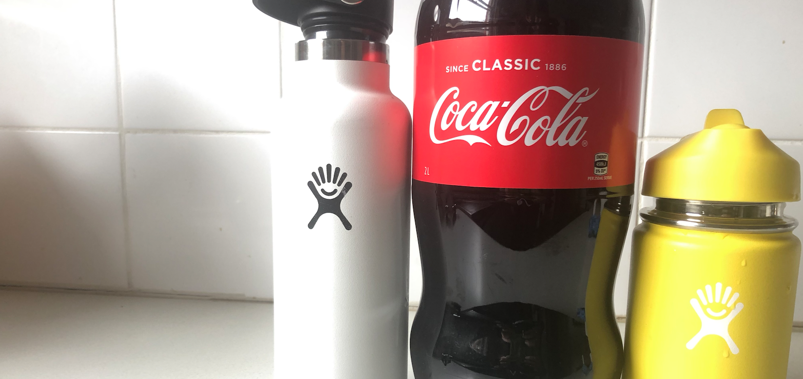 cocacolasodaandhydroflasks The Cooler Box