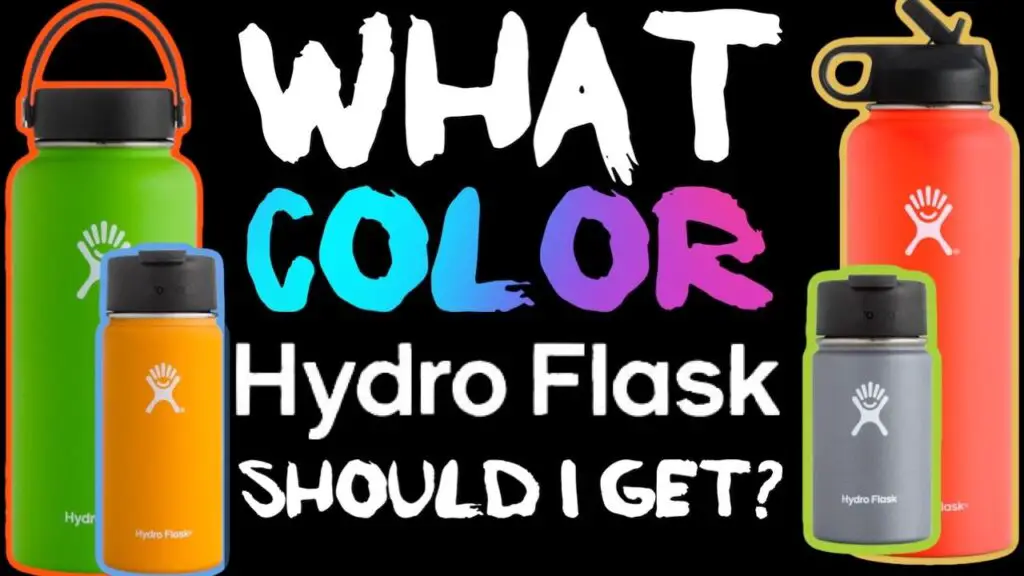 all colors of hydro flask