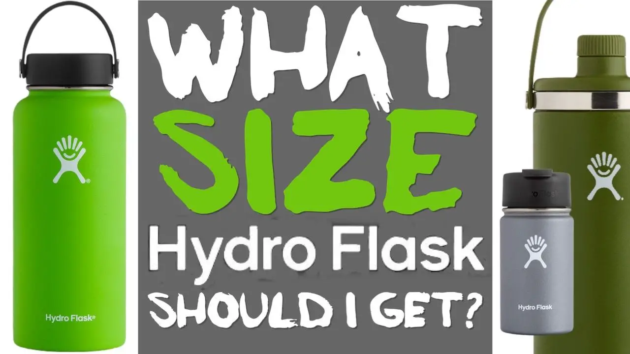 standard hydro flask size