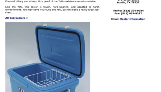 What Did The Original Yeti Coolers Look Like in 2006?