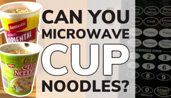 Can You Microwave Cup Noodles?