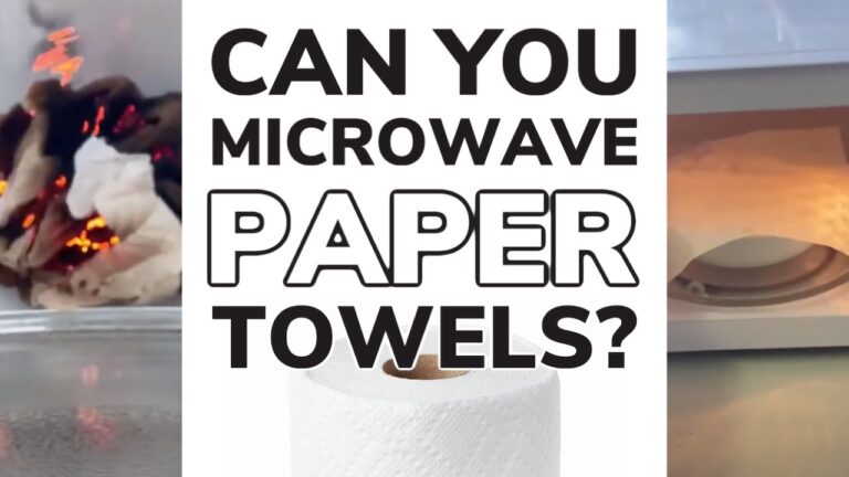 Can You Microwave Paper Towels?