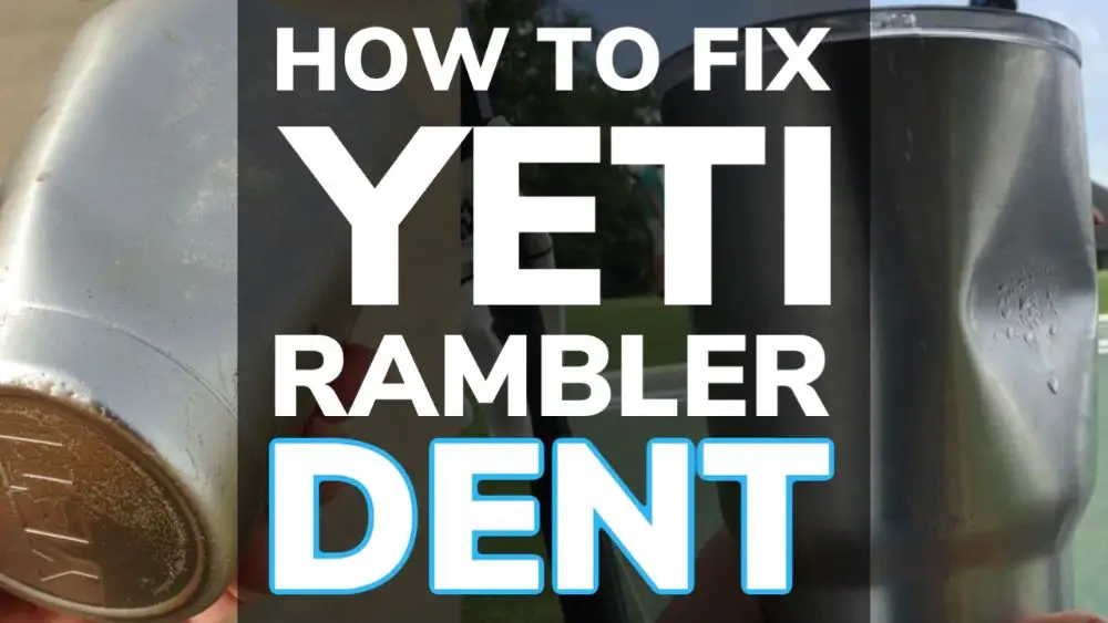 How To Get a Dent Out of a Yeti Tumbler Cup/Bottle (or ...