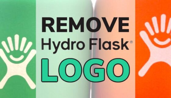 Remove Hydro Flask Logo