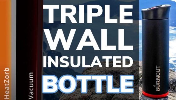 Triple Wall Insulated Water Bottle