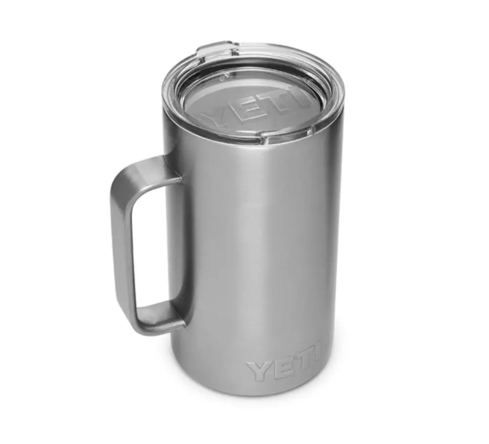 yeti-20-oz-mug-with-handle-tumbler-cup-stainless-steel - The Cooler Box